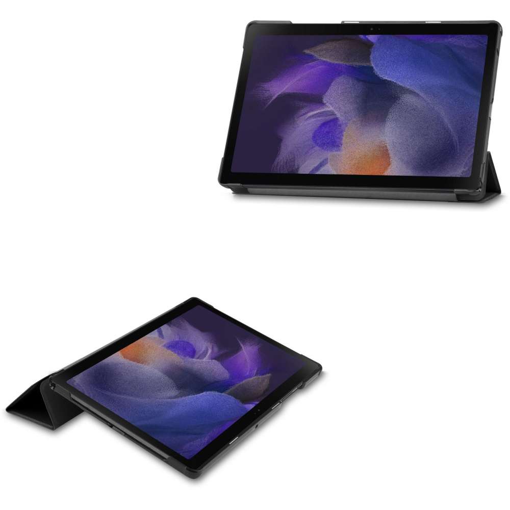 Just in Case Smart Tri-Fold Case - Samsung Galaxy Tab A8 - Zwart