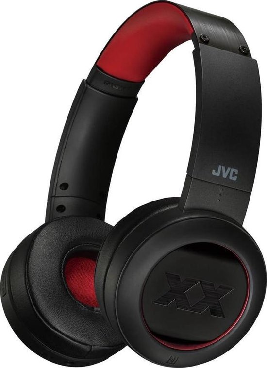 JVC HA-XP50BT (Zwart/Rood)