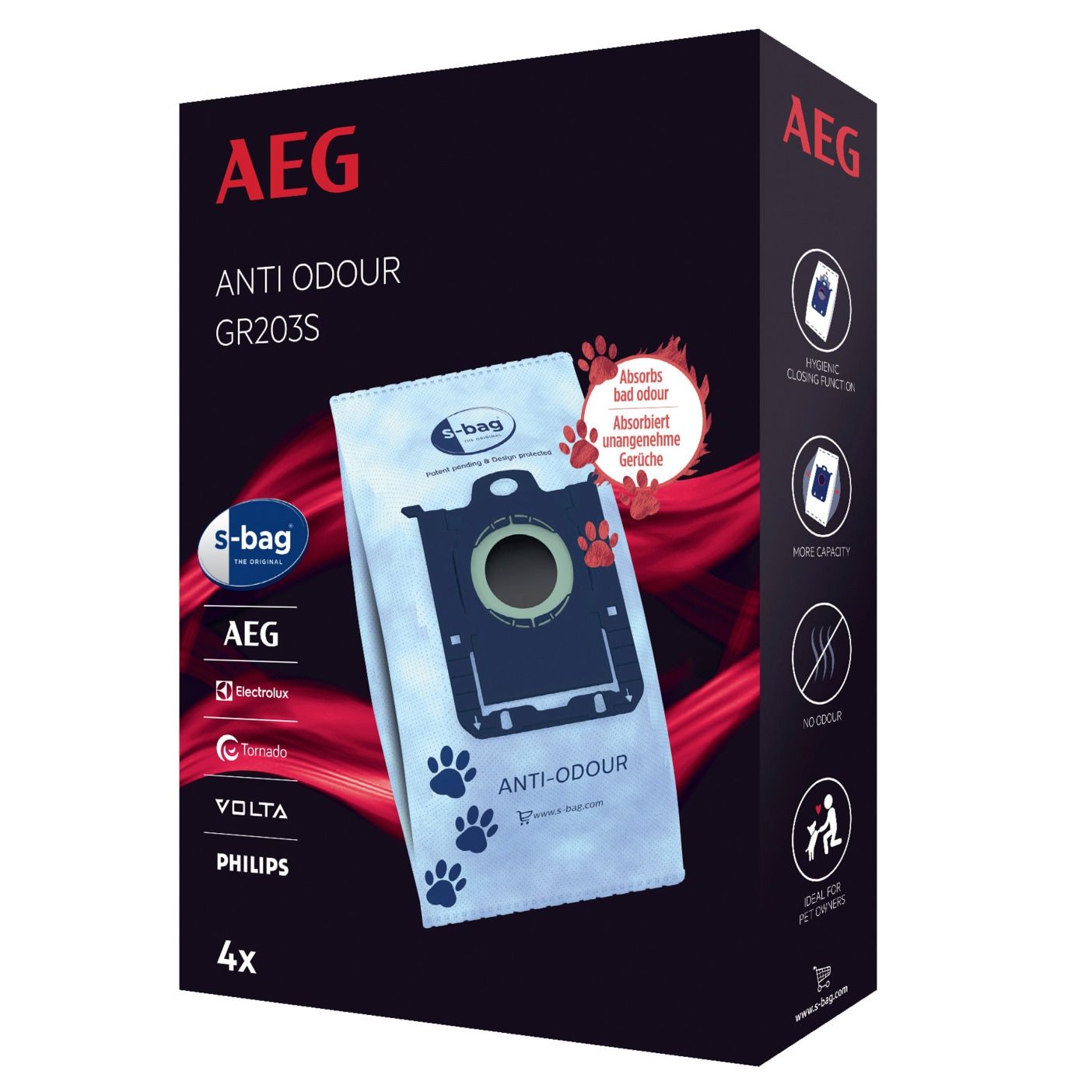 AEG GR203 S-Bag Anti-Odour
