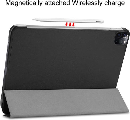 Just in Case Smart Tri-Fold voor iPad Pro 12.9 Zwart