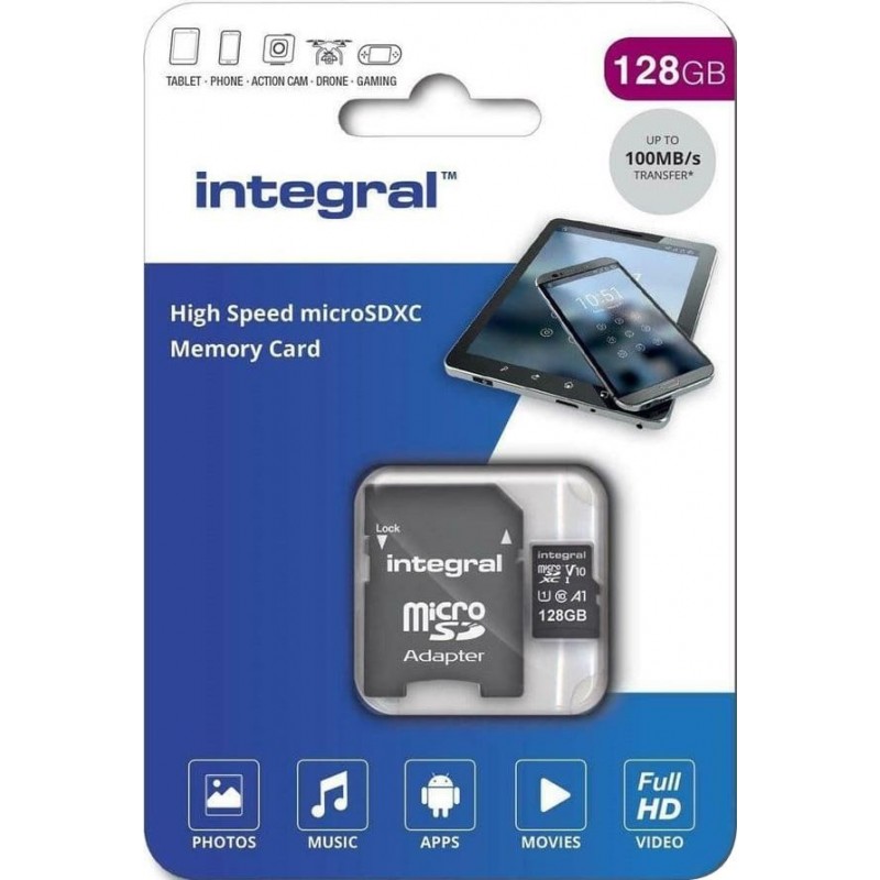 Integral Micro SDXC 128GB (V10)
