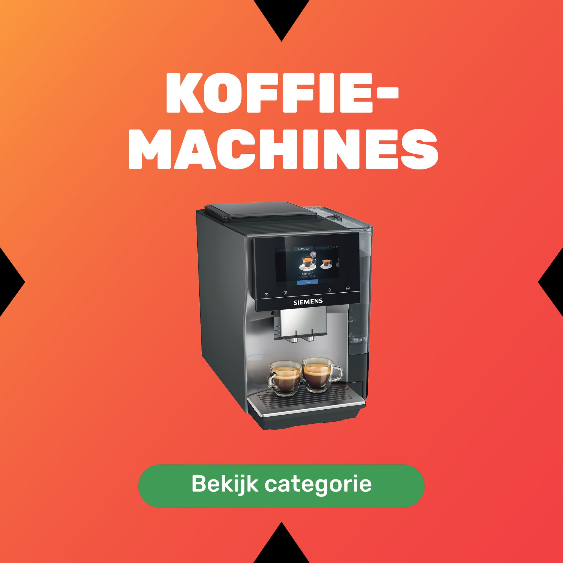 Siemens koffiemachines