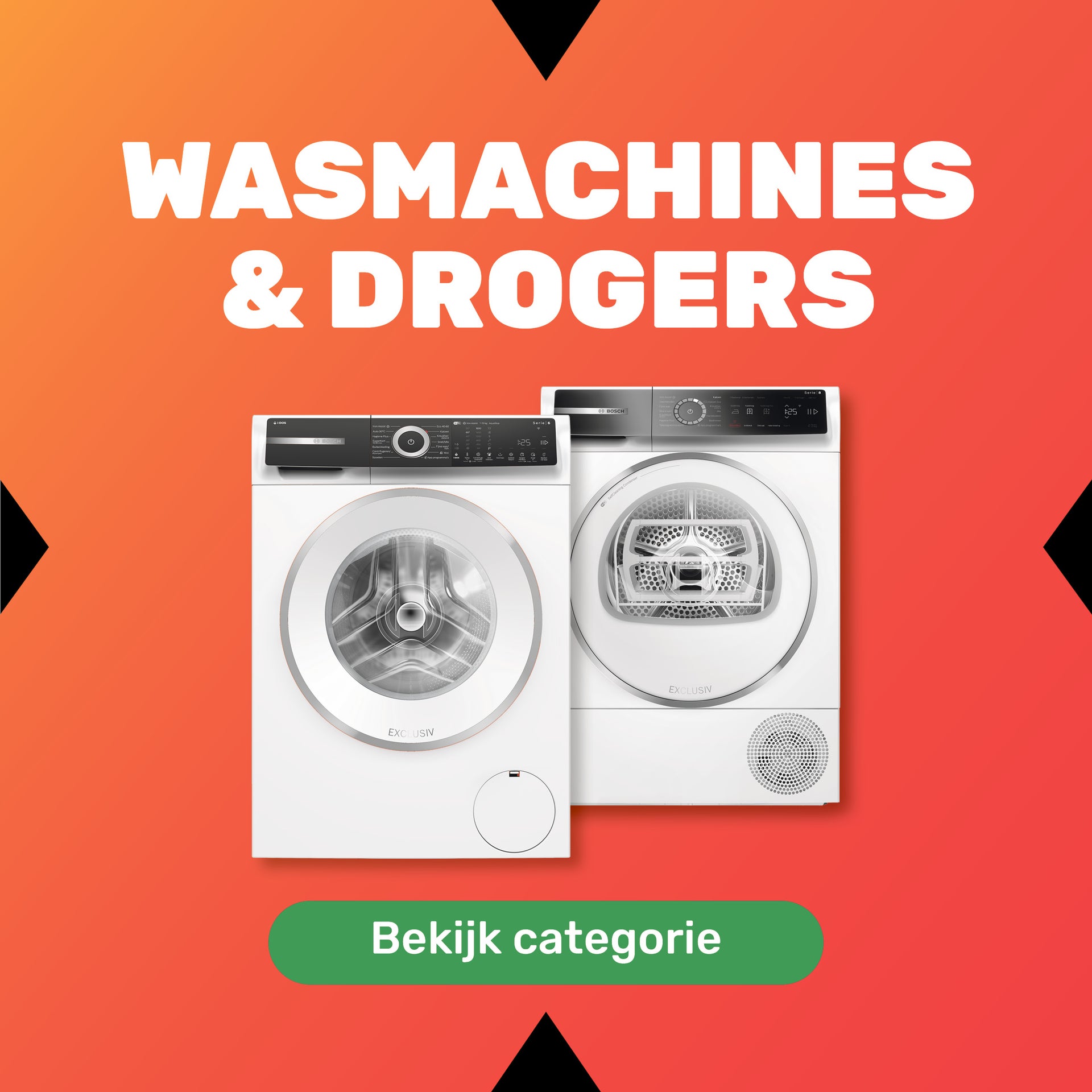 Bosch wasmachines en drogers