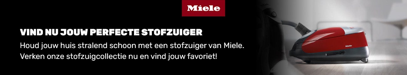 Miele categoriebanner stofzuigers