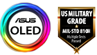 ASUS OLED - MIL-STD-810H getest