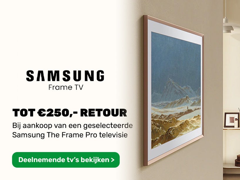 Samsung the frame TV's bekijk ze hier