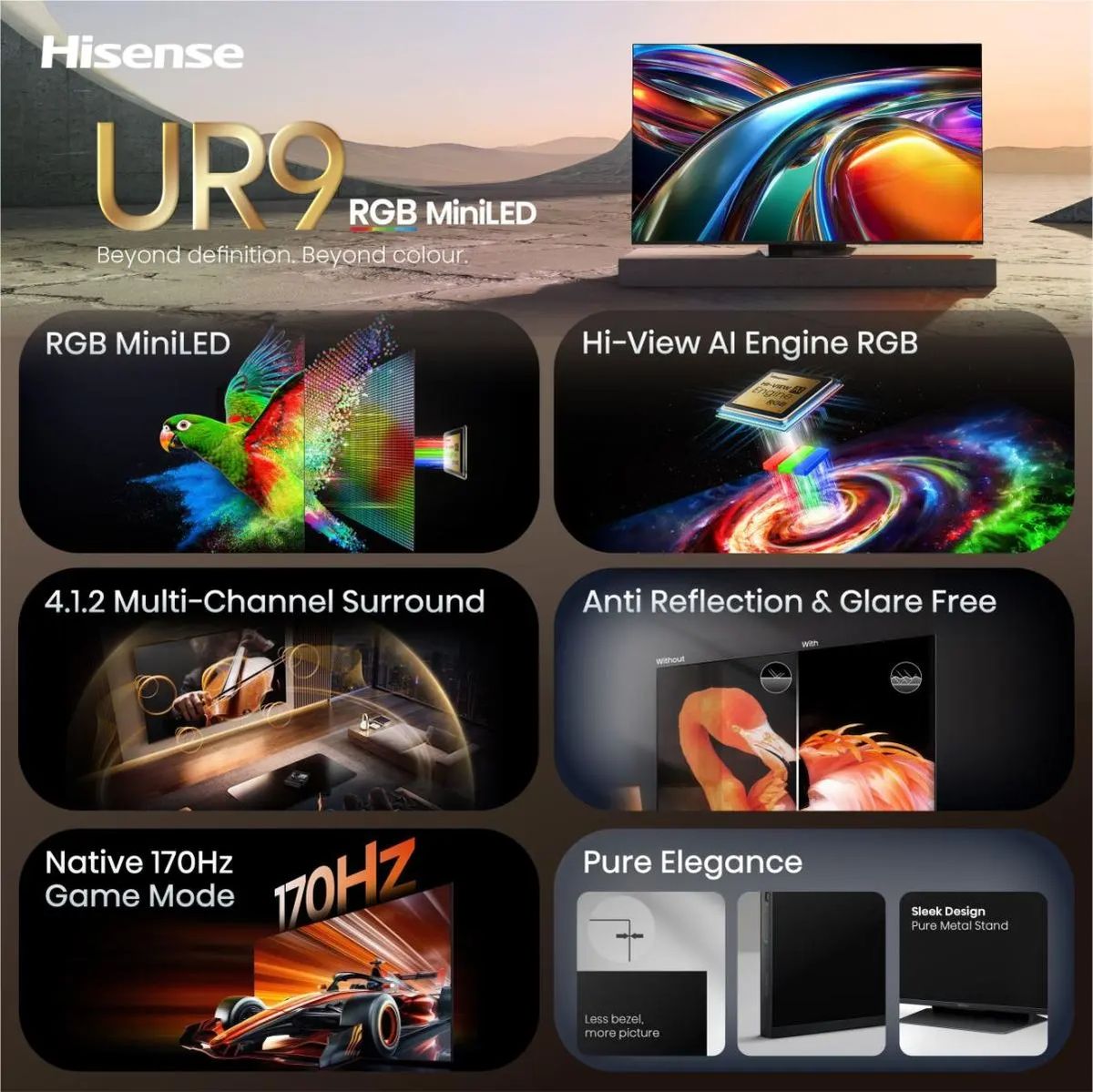 Hisense 85UR9S
