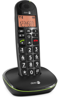 Doro PhoneEasy 100w Zwart