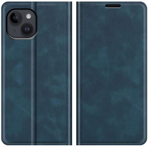 Just in Case Wallet Magnetic hoesje Blauw voor iPhone 14