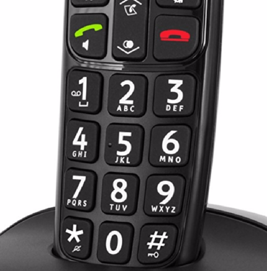 Doro PhoneEasy 110 Duo Zwart