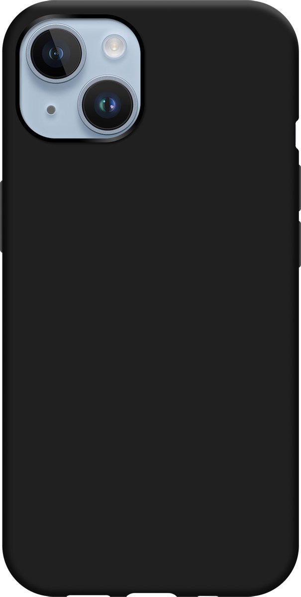 Cazy Soft TPU Case Zwart voor iPhone 14