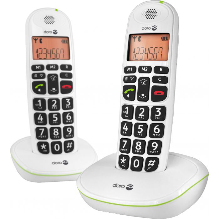 Doro PhoneEasy 100w Duo Wit