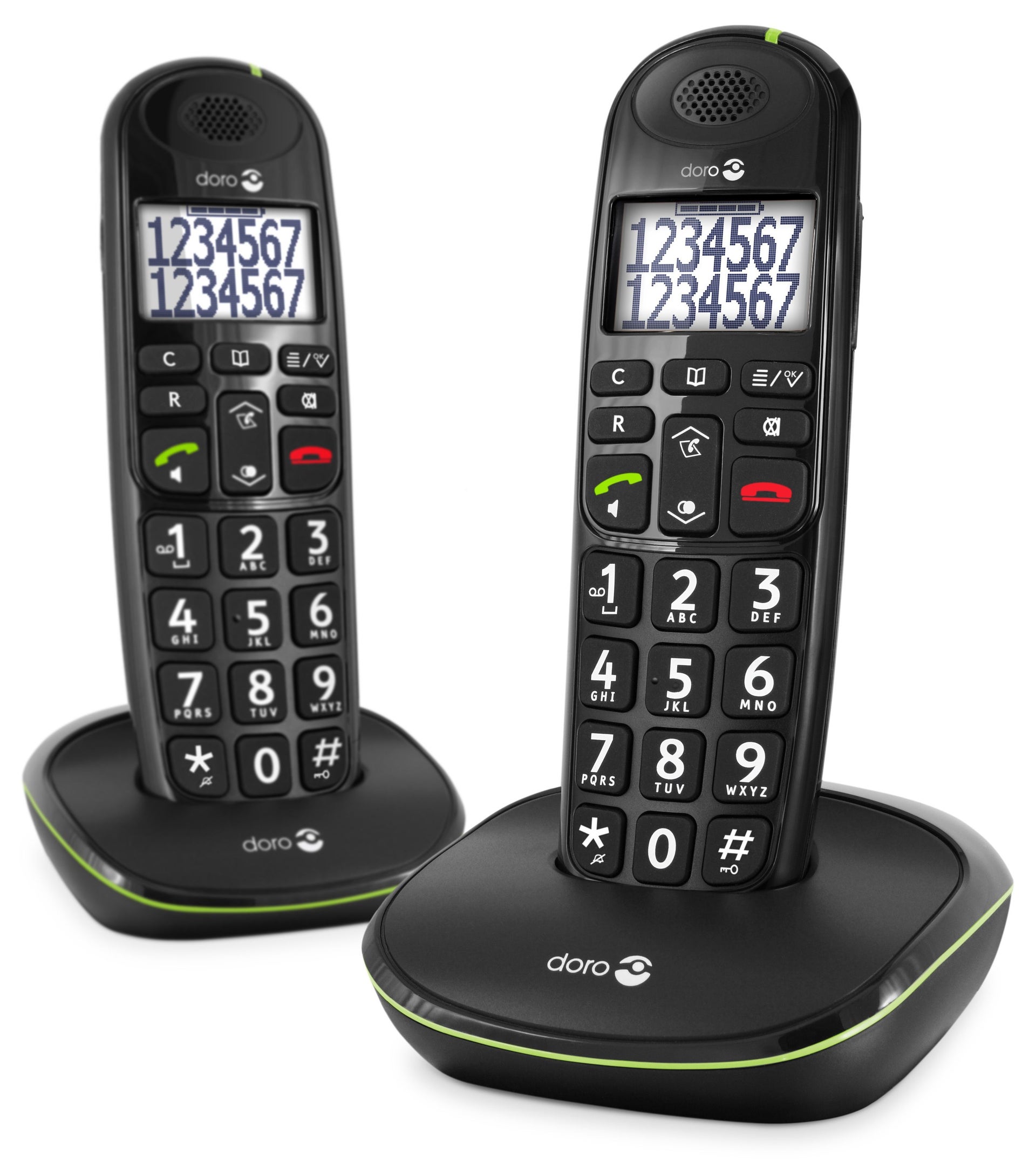 Doro PhoneEasy 110 Duo Zwart
