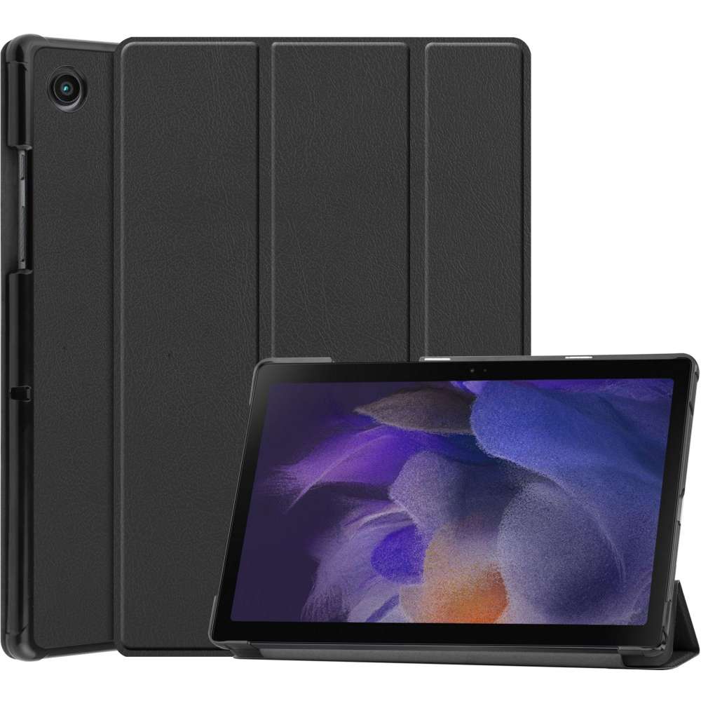 Just in Case Smart Tri-Fold Case - Samsung Galaxy Tab A8 - Zwart