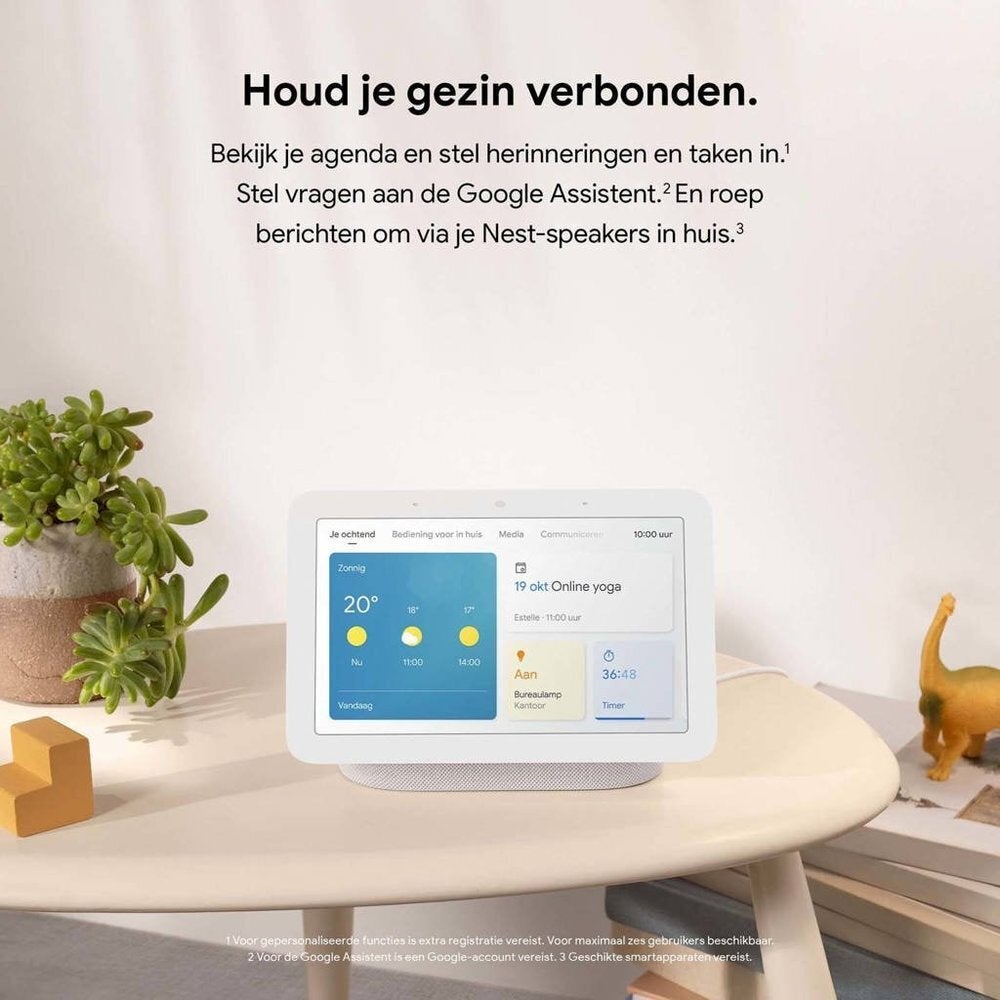 Google Nest Hub 2 Charcoal (GA01892-EU)