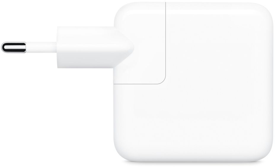 Apple 35W USB-C oplader Twee USB‑C-poorten Wit