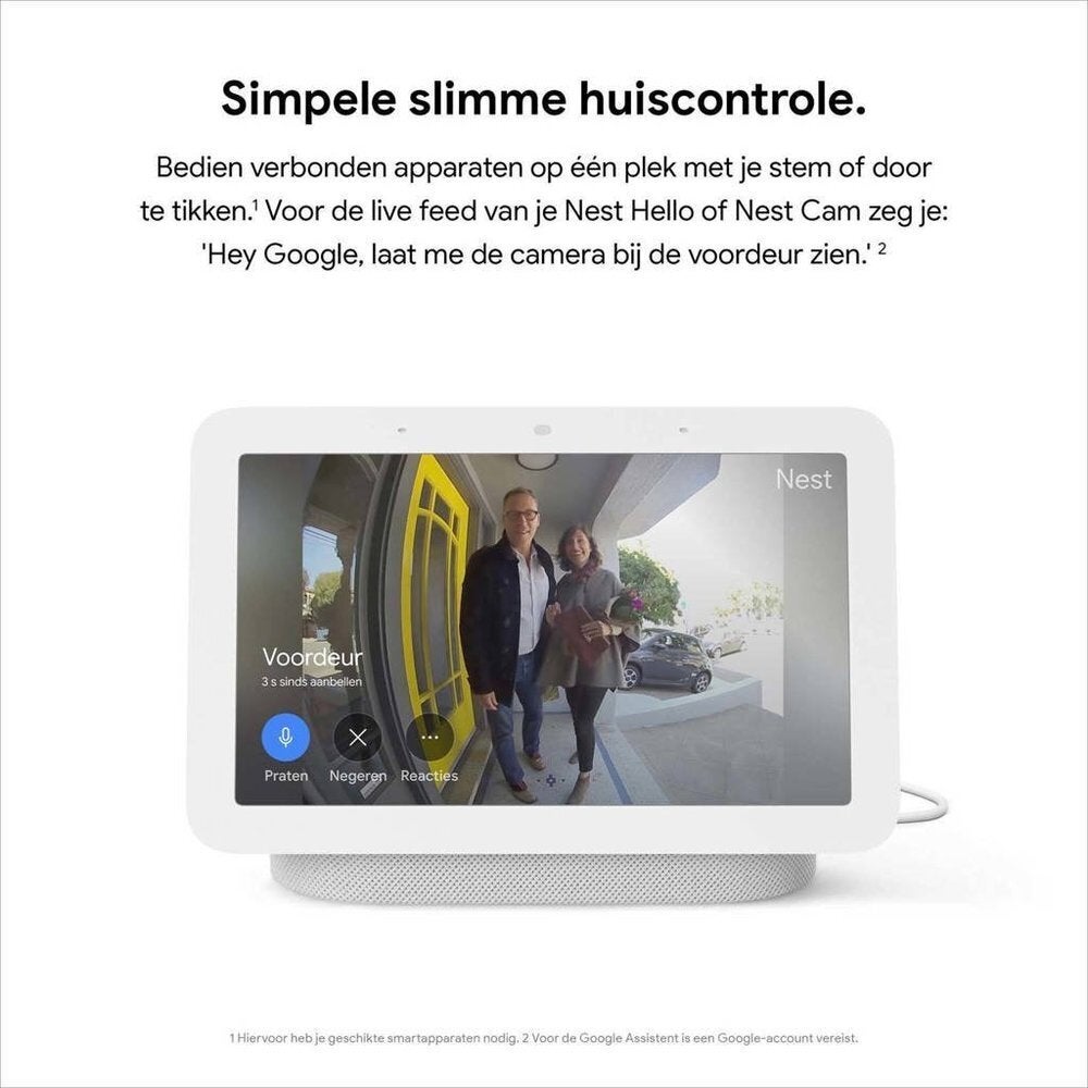 Google Nest Hub 2 Charcoal (GA01892-EU)