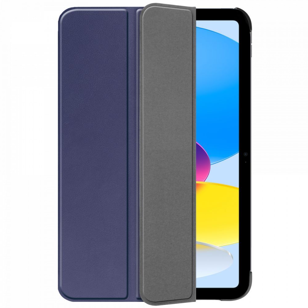Just in Case Smart Tri-Fold Case - Apple iPad 2022 - Blauw