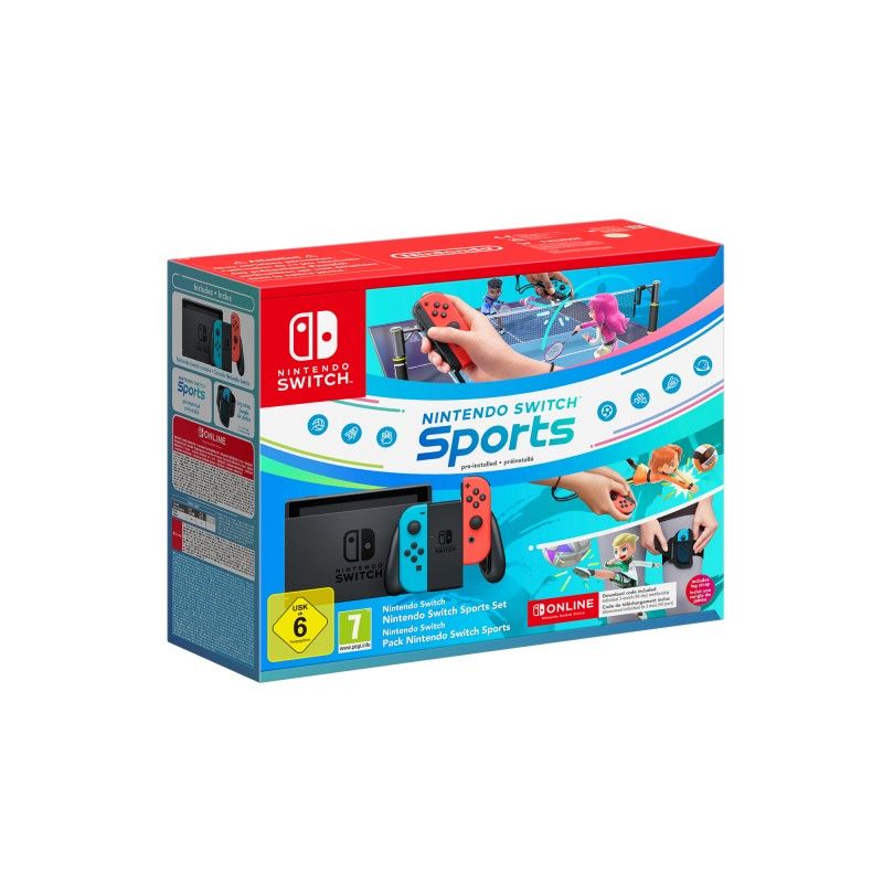 Nintendo Switch Rood/Blauw + Switch Sports