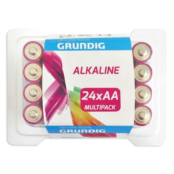 Grundig Alkaline AA 24 stuks blister