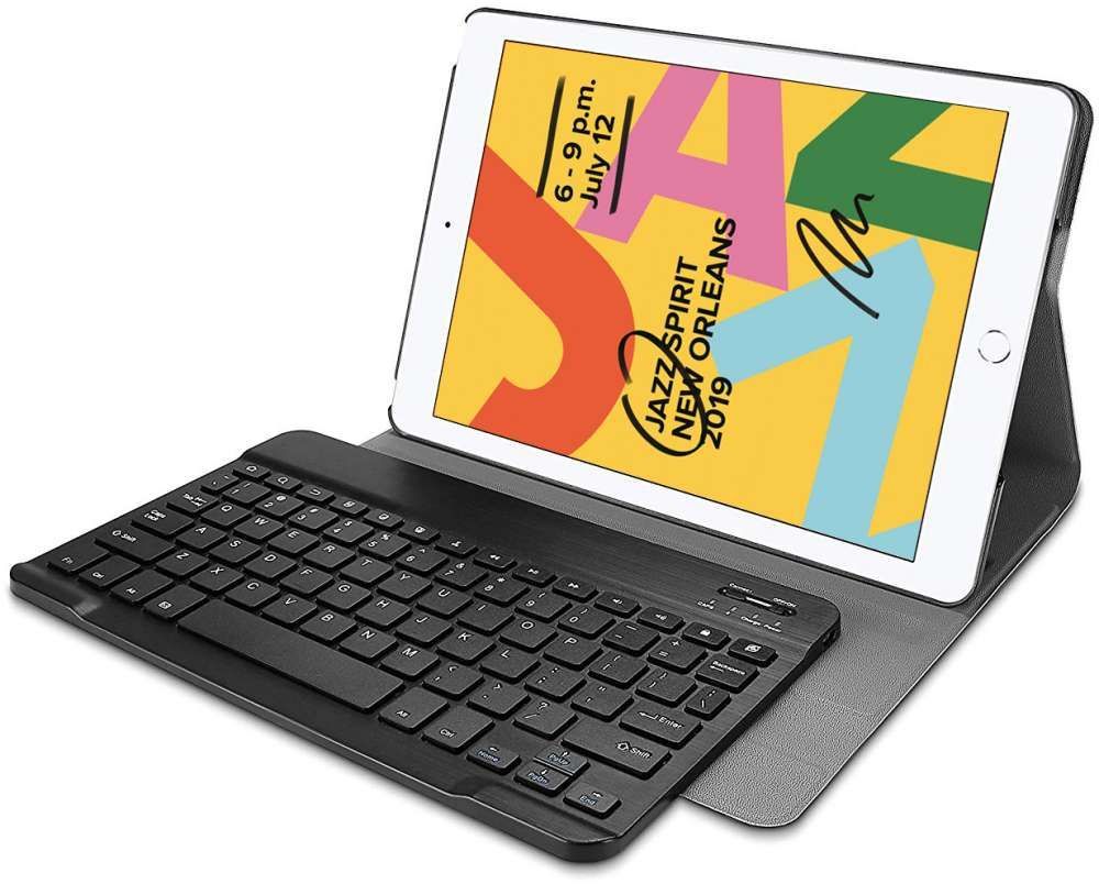 Just In Case Just in Case Premium Bluetooth Keyboard - Apple iPad 10.2 - Zwart