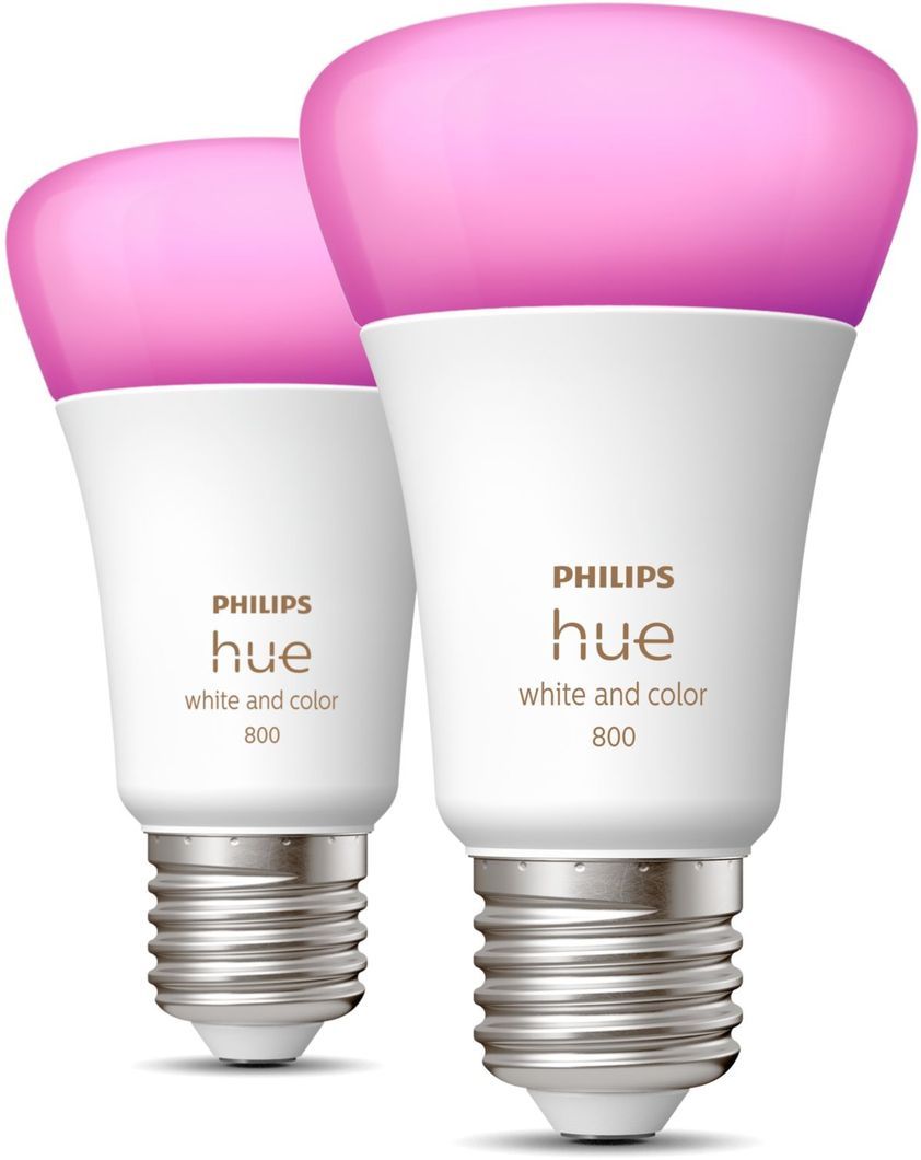 Philips Hue Slimme Lichtbron E27 Duopack