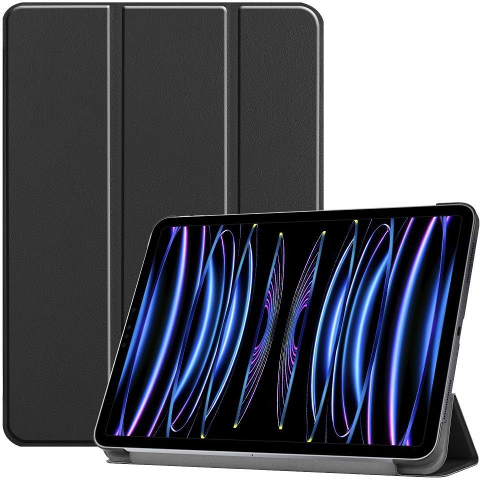 Just in Case Smart Tri-Fold Case - Apple iPad Pro 11 - Zwart