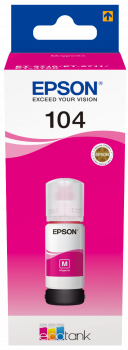 Epson Inktflesje Ecotank 104 Magenta
