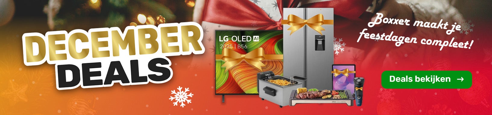Ontdek hier de decemberdeals van BoXXer.