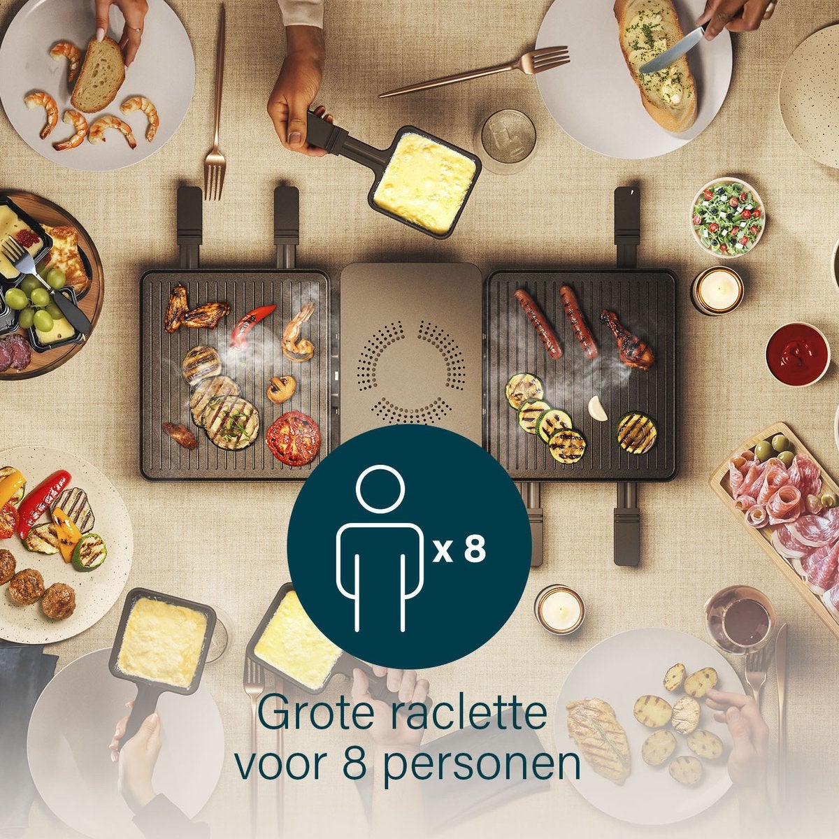 Princess 162660 Raclette Purify