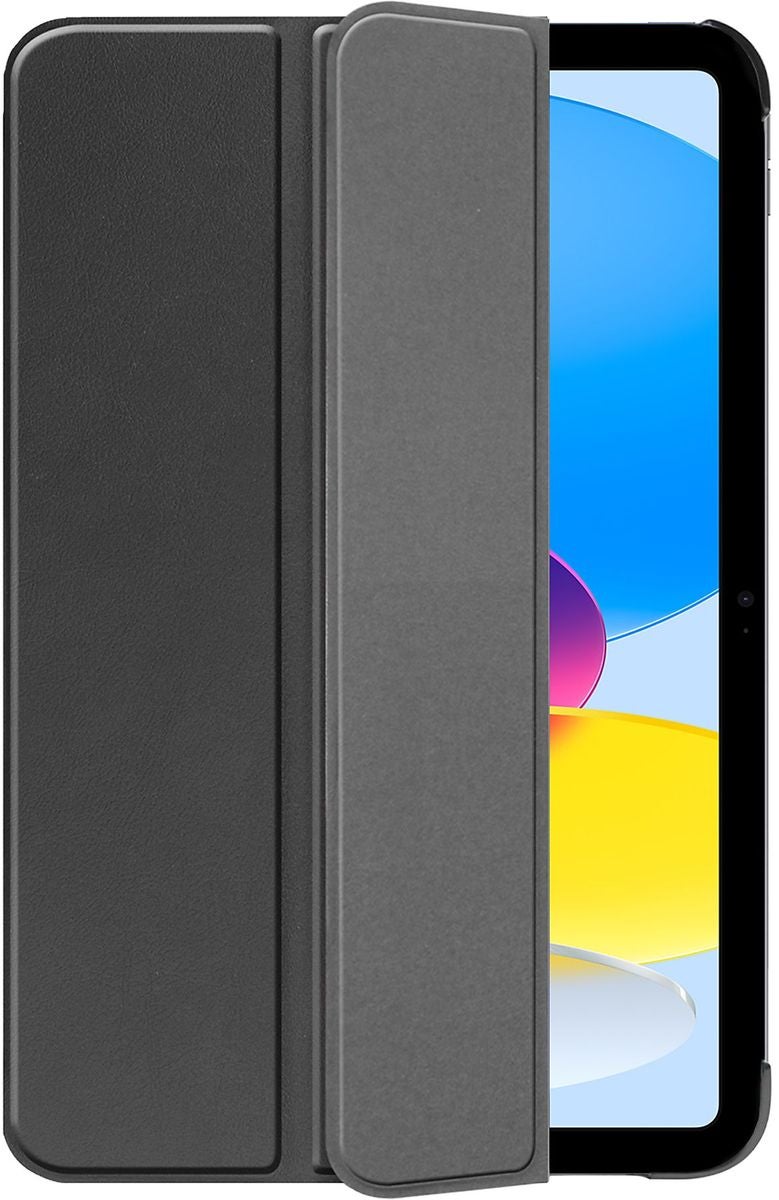 Just in Case iPad 2025 (11th Gen) / iPad 2022 (10th Gen) Smart Tri-Fold Case Zwart