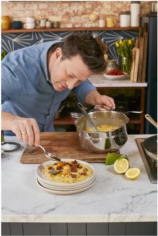 Tefal E311S7 Cook Smart Jamie Oliver 4-delig Pannenset