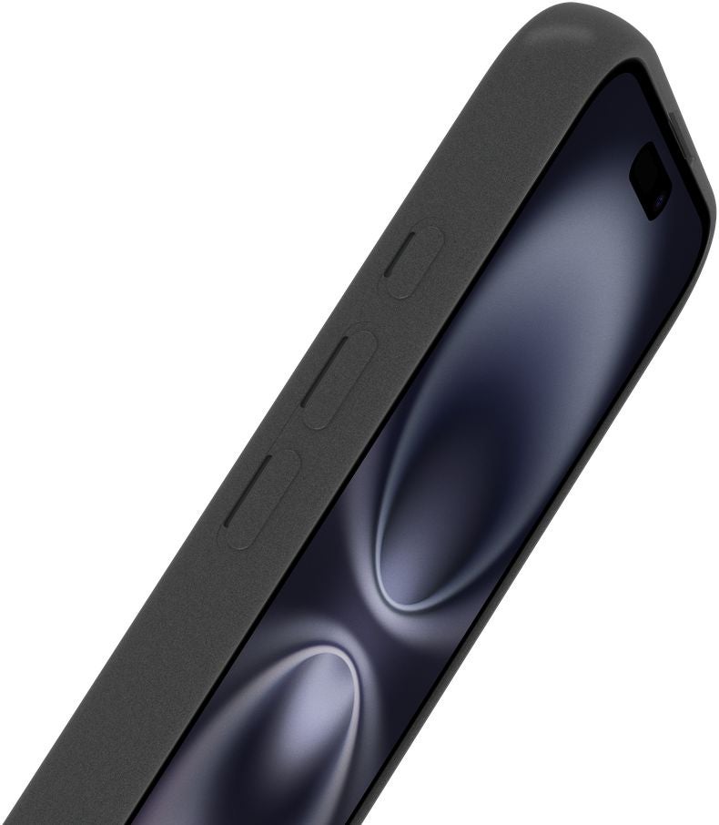 Just in Case iPhone 16 Zero Soft TPU Case Zwart