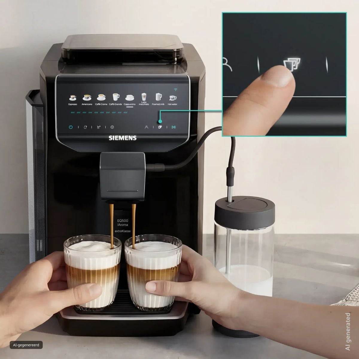 Siemens TP555EF5 EQ500 iAroma extraKlasse