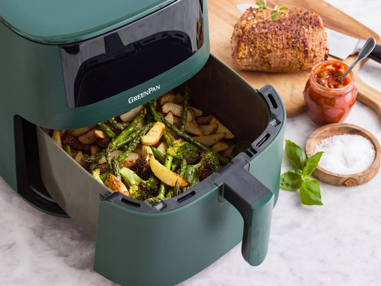 GreenPan Bistro XL Pine Green - PFAS vrij