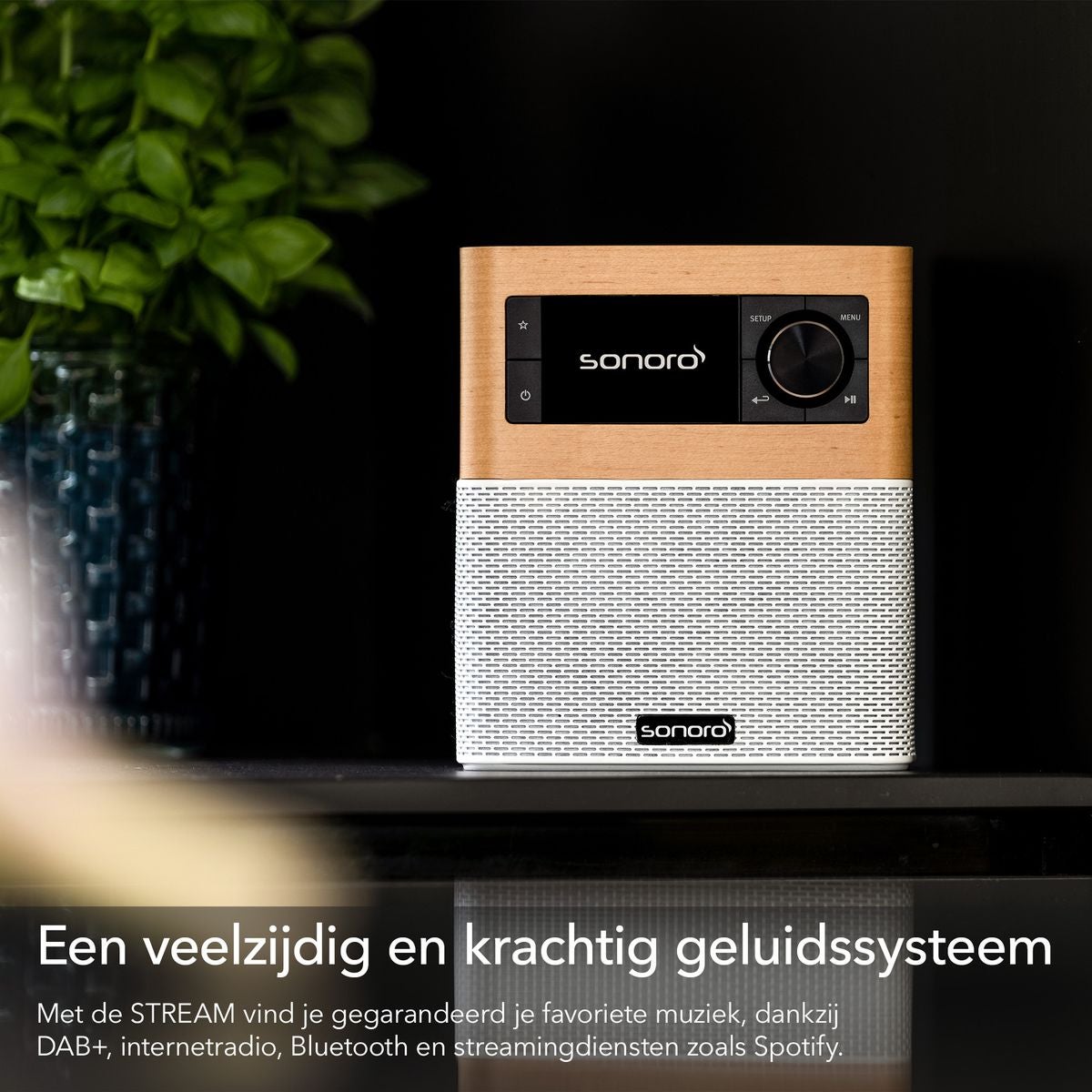 Sonoro STREAM X Esdoorn/Wit