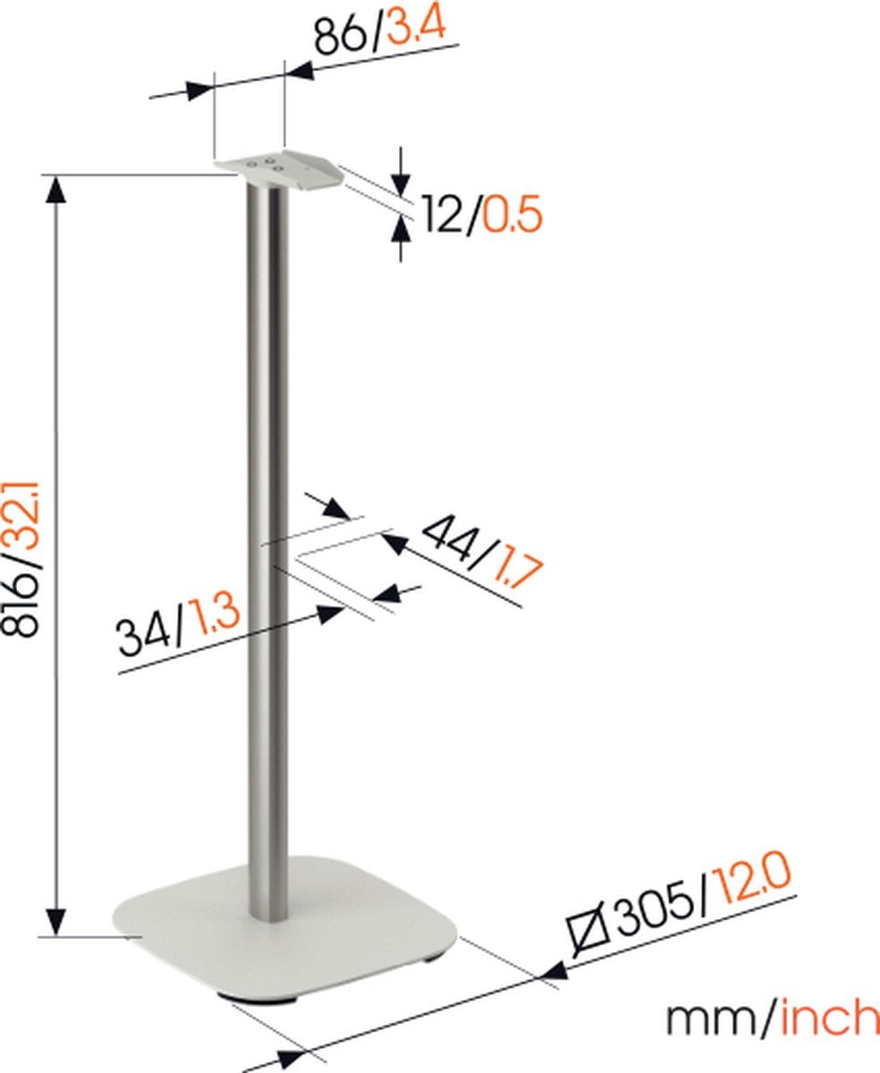Vogel's SFS 4133 voor Sonos Era 300 Wit