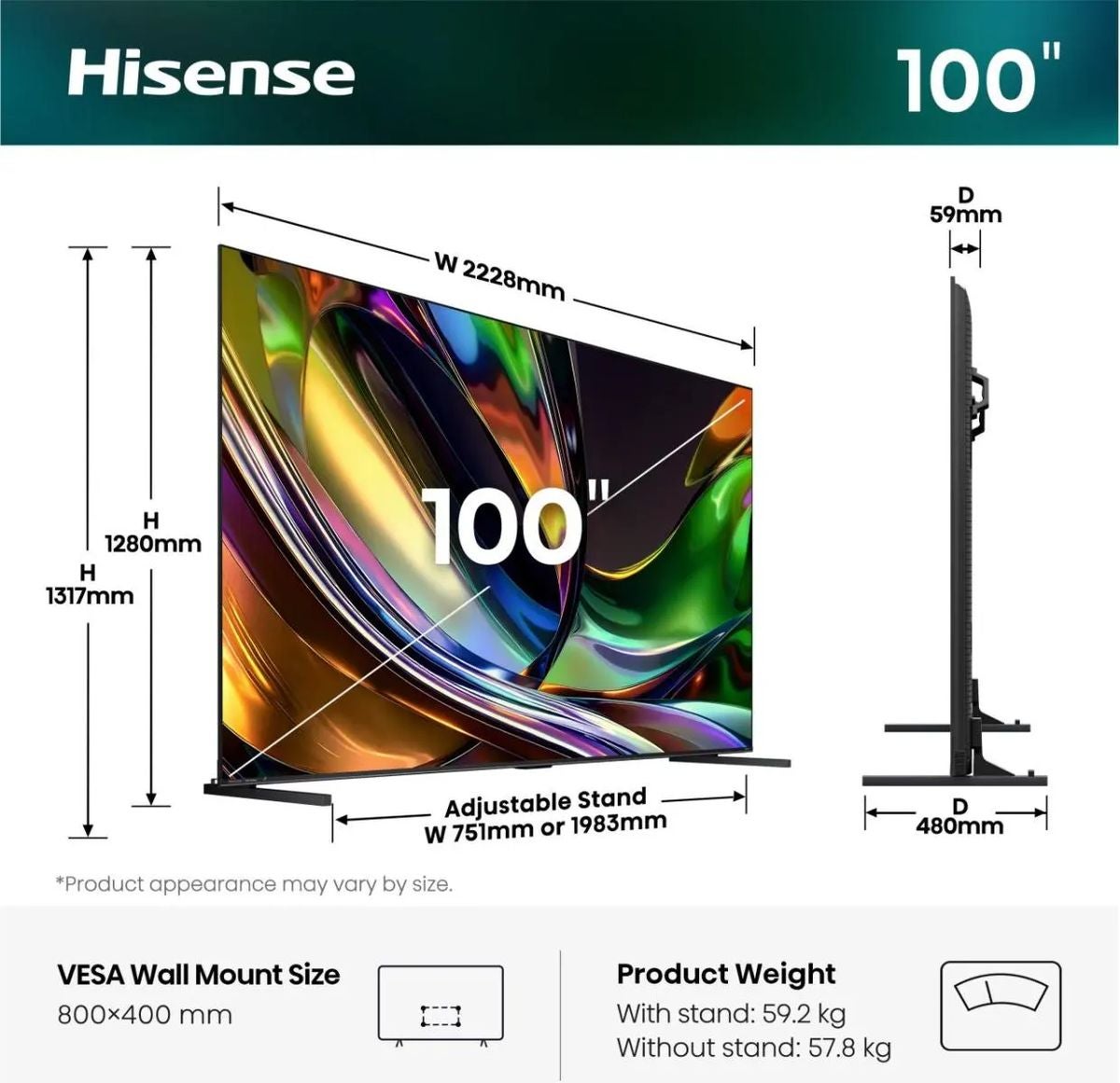 Hisense 100UR8S