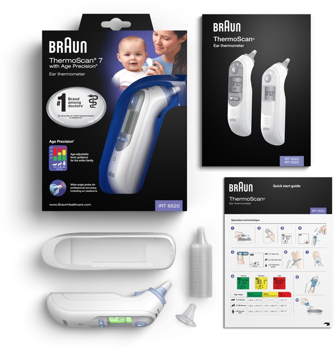 Braun IRT 6520 ThermoScan 7