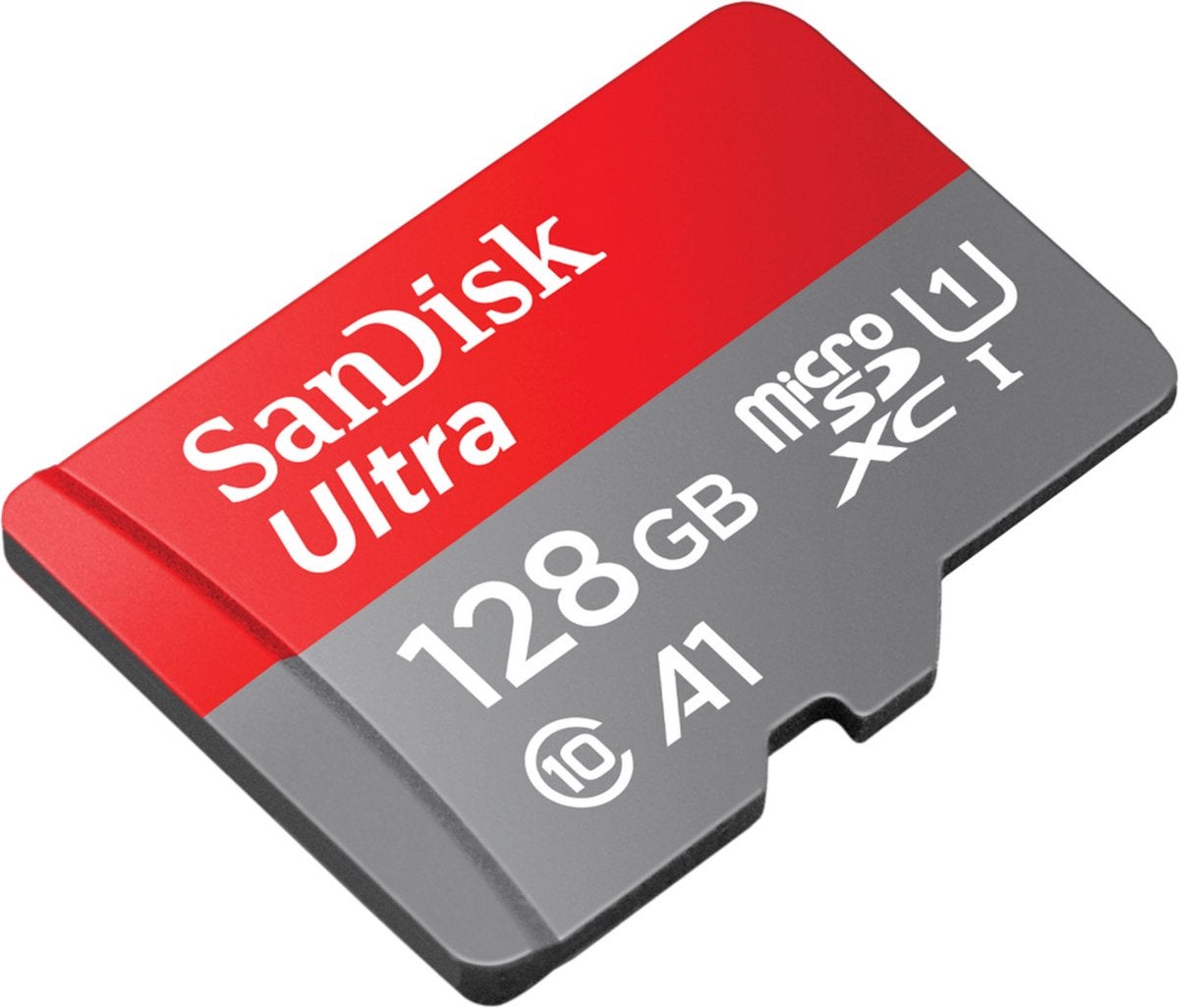 SanDisk Ultra microSDXC 128GB + SD-adapter