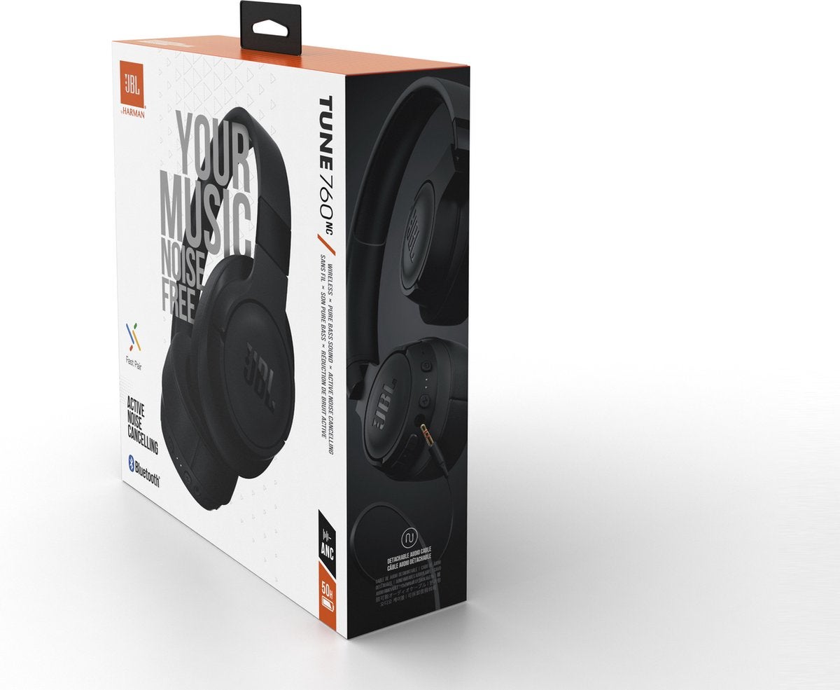 JBL Tune 760NC Zwart
