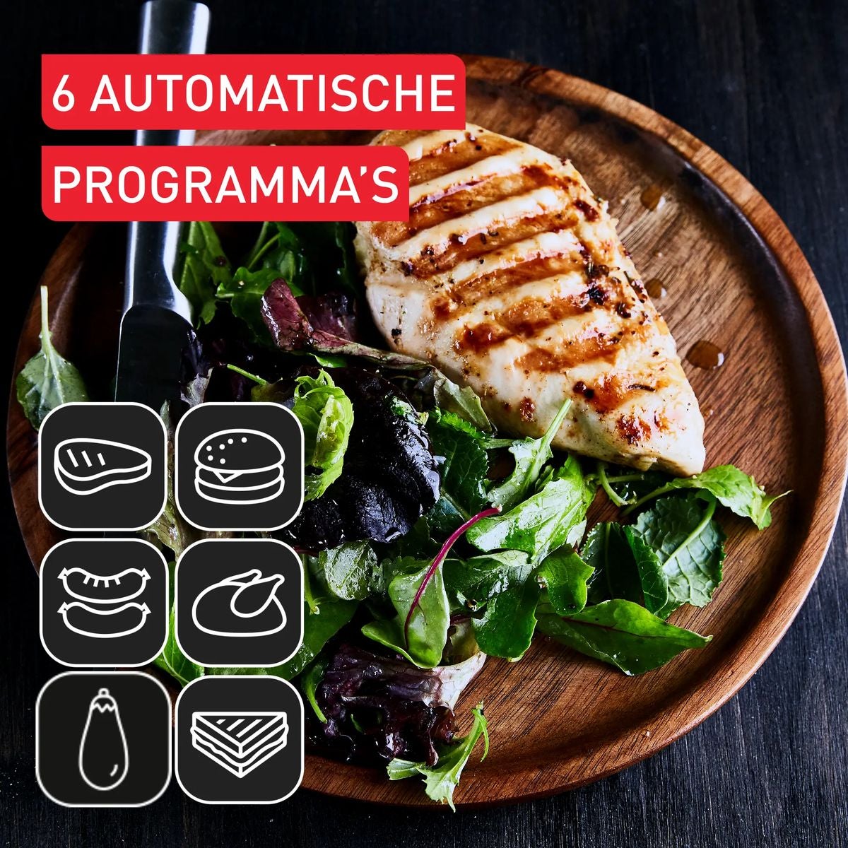 Tefal GC71EL OptiGrill Eco Design