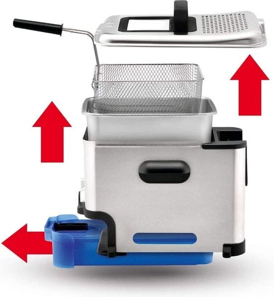 Tefal Oleoclean Pro Inox & Design FR8040