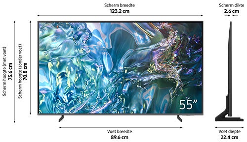 Samsung QLED 4K 55Q68D (2024)