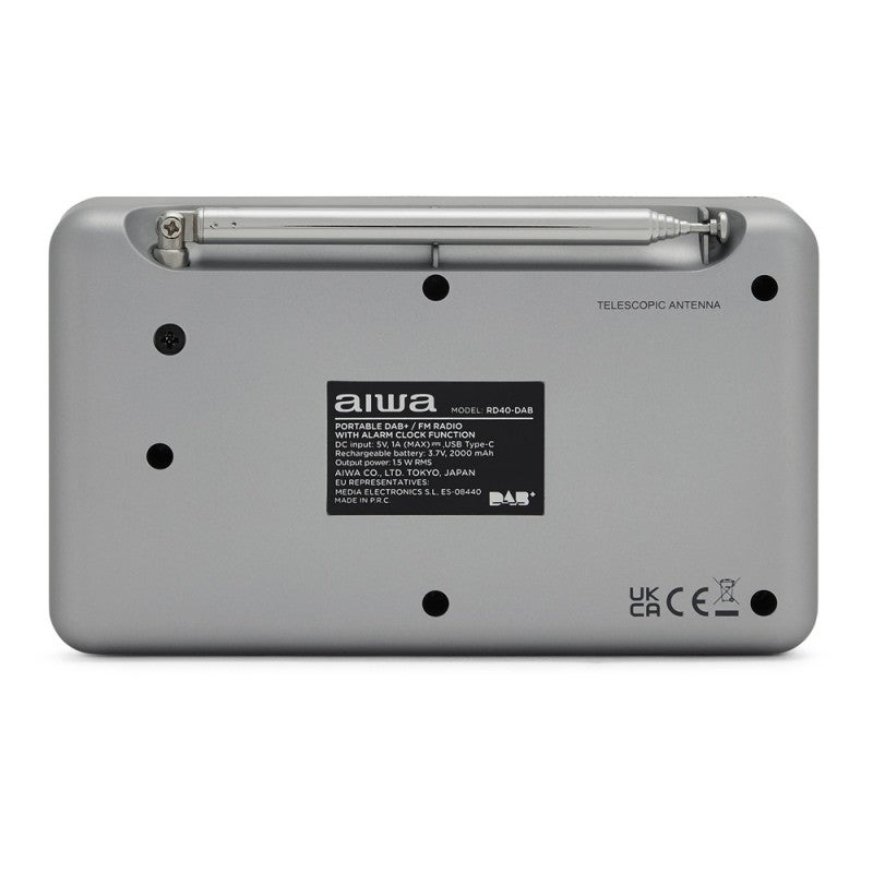 Aiwa RD-40DAB/SL Zilver