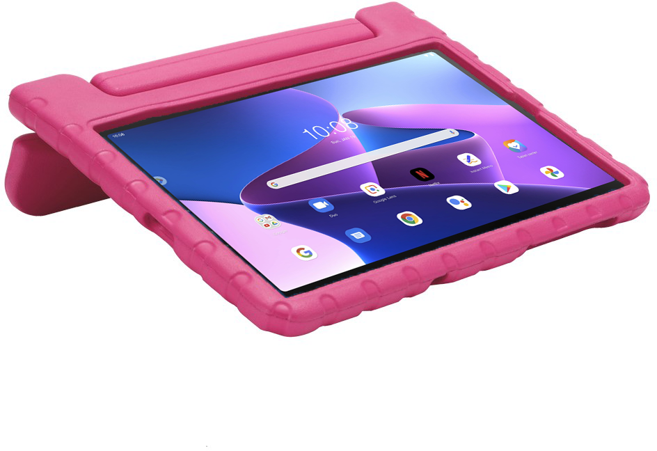 Just in Case Lenovo Tab M10+ Gen 3 Kids Case Roze