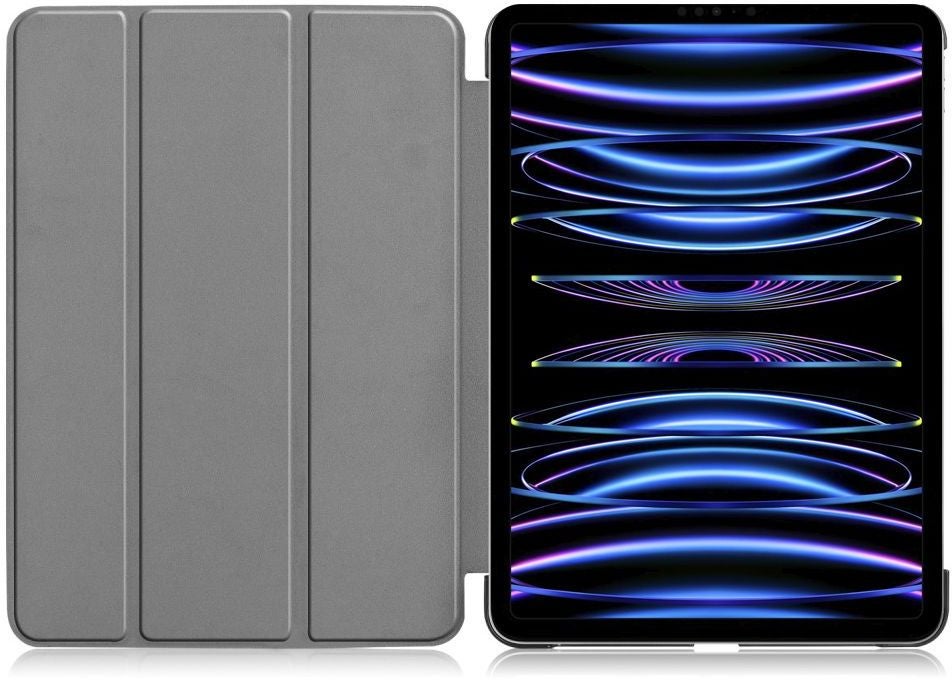 Just in Case Smart Tri-Fold Case - Apple iPad Pro 11 - Zwart