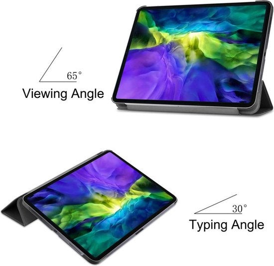 Just in Case Smart Tri-Fold voor iPad Pro 12.9 Zwart