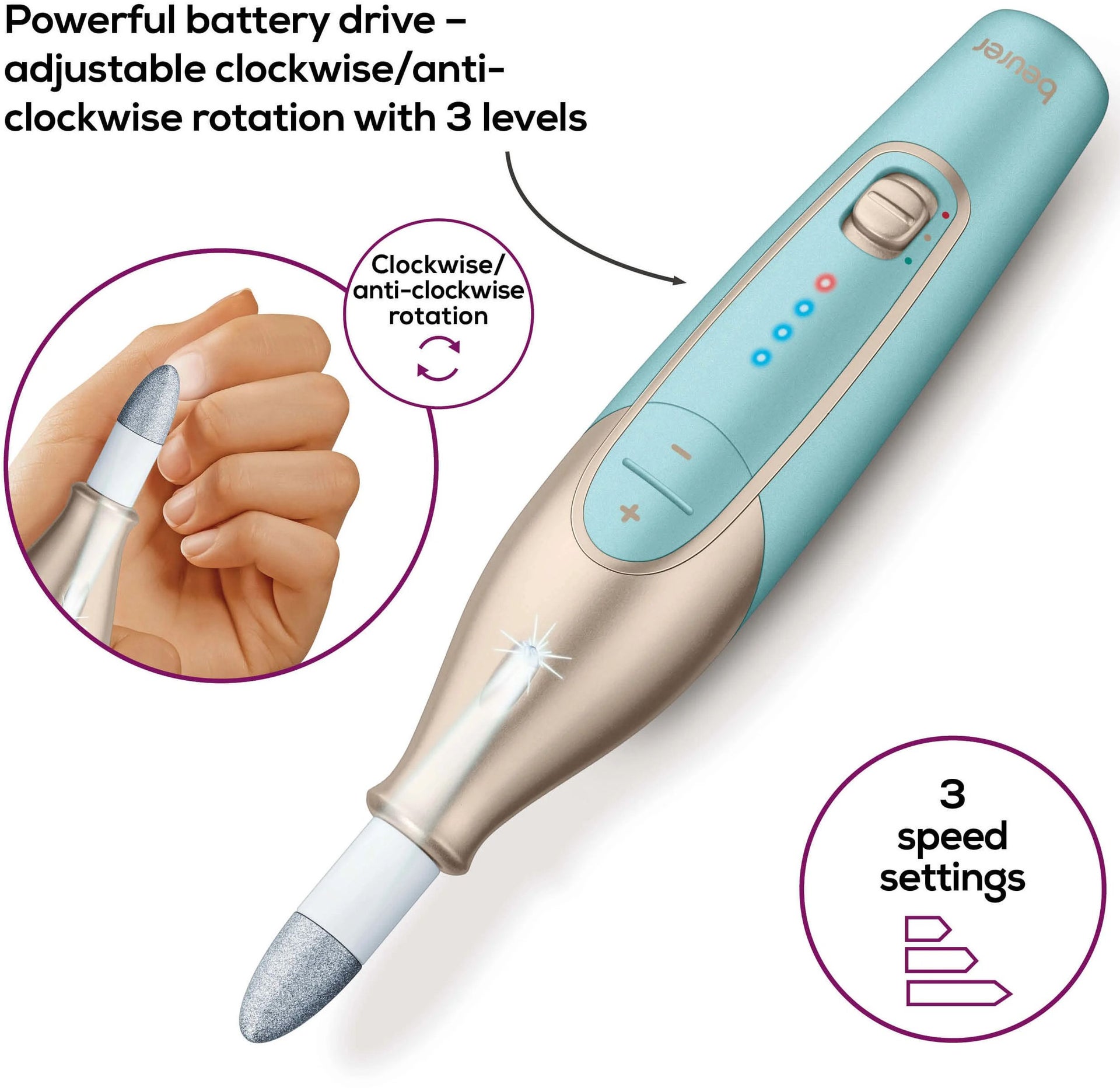 Beurer MP 84 Manicure-/ pedicureset