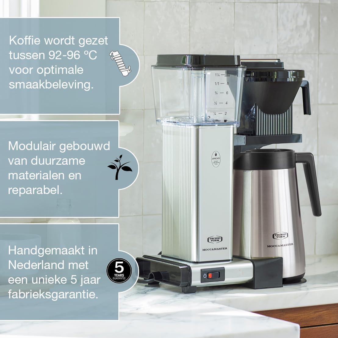 Moccamaster KBGT 741 Zwart